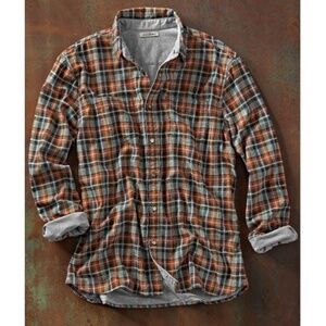 EUC Carbon2Cobalt Cheers Plaid Shirt (Men's Small)